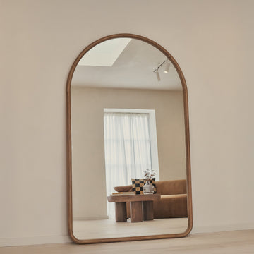 Amora Mirror - Extra Large Full Length Wooden Mirror (200 cm x 120 cm)