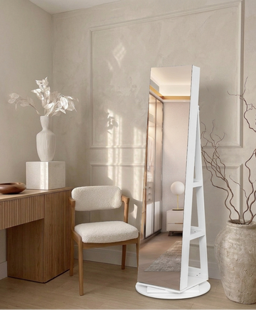 Full-Length Mirror Haus 360° – Integrated Jewelry Armoire and Organizer