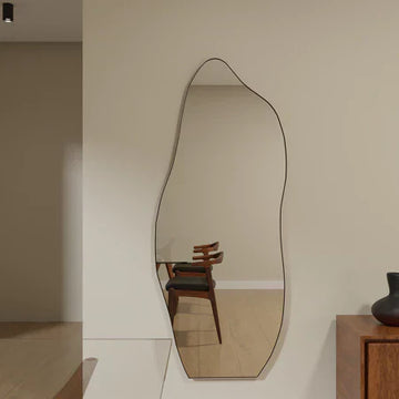 Amora Mirror – Large Full-Length Mirror with Leather Frame (150 cm x 60 cm / 170 cm x 70 cm)